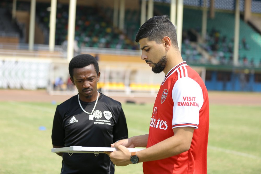 This latest clinic with Arsenal will help Rwanda to achieve its football legacy goals.