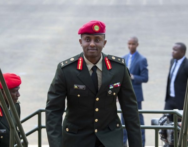 Ruki Karusisi promoted to Major General is the commander of Special Operations Force. 