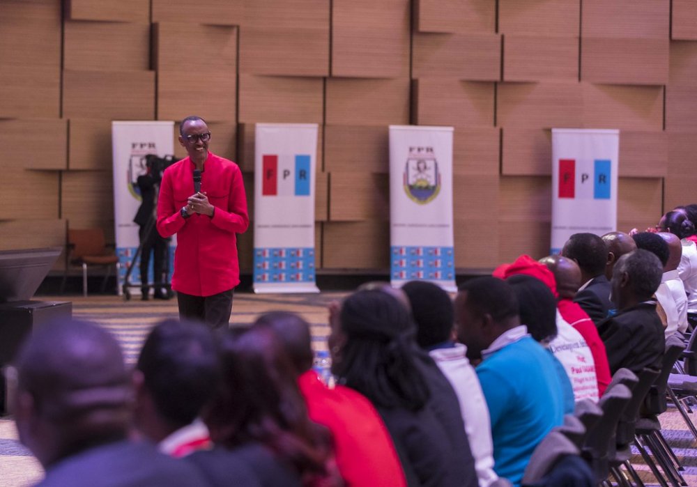 President Kagame made the pledge during FPR Inkotanyi 14th General Meeting that was held at FPR headquarters on Saturday, December 21st, 2019
