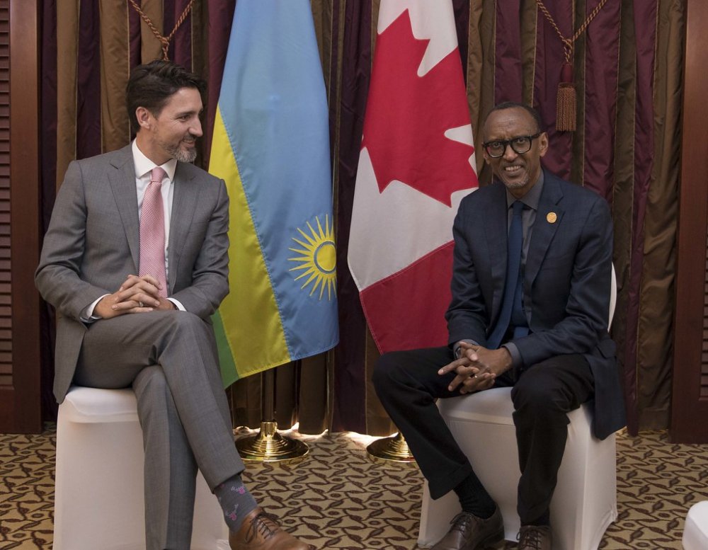 President Paul Kagame announced on Thursday that he had held a discussion with Canadian Prime Minister, Justin Trudeau.
