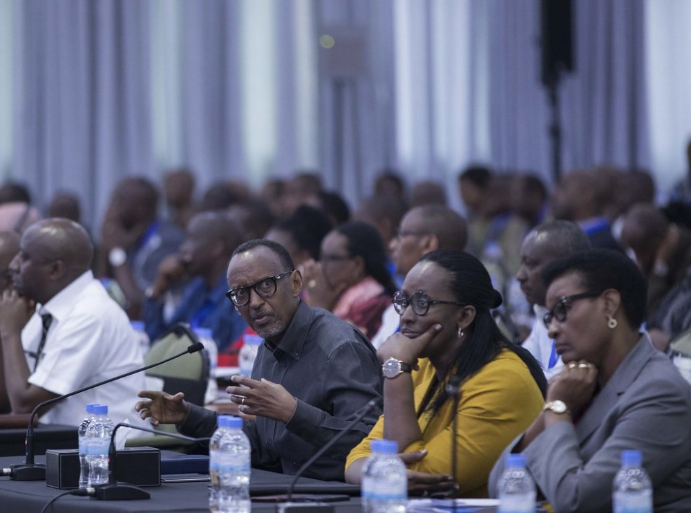 This Thursday, being the last day of the retreat, the leaders took the second session on how to make  Rwanda free of corruption