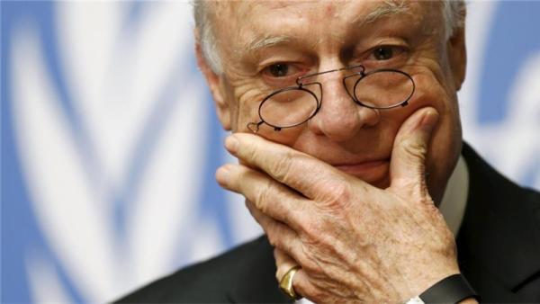 UN envoy Staffan de Mistura said a fragile consensus between the sides was unravelling