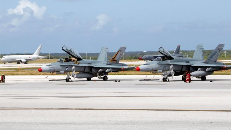 Australia has six fighter jets based in the United Arab Emirates that strike targets in Syria and Iraq