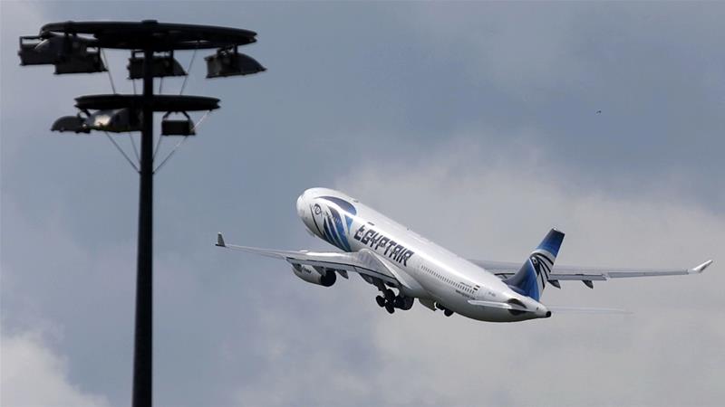 The plane disappeared from radar over the Mediterranean crashing into the water between Crete and northern Egypt