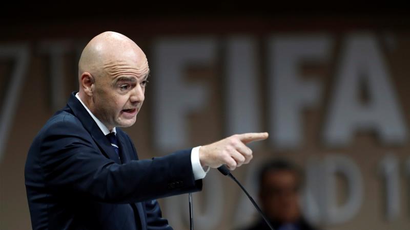 FIFA President Infantino said the Council had unanimously decided to present a postponement motion to the Congress