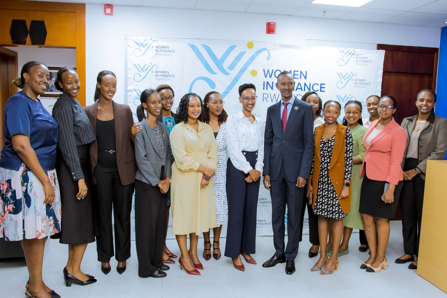The signing ceremony was attended by Belinda Bwiza, WIFR Co-Founder and CEO of One Acre Fund Rwanda, as well as KIFC staff led by CEO Nick Barigye.