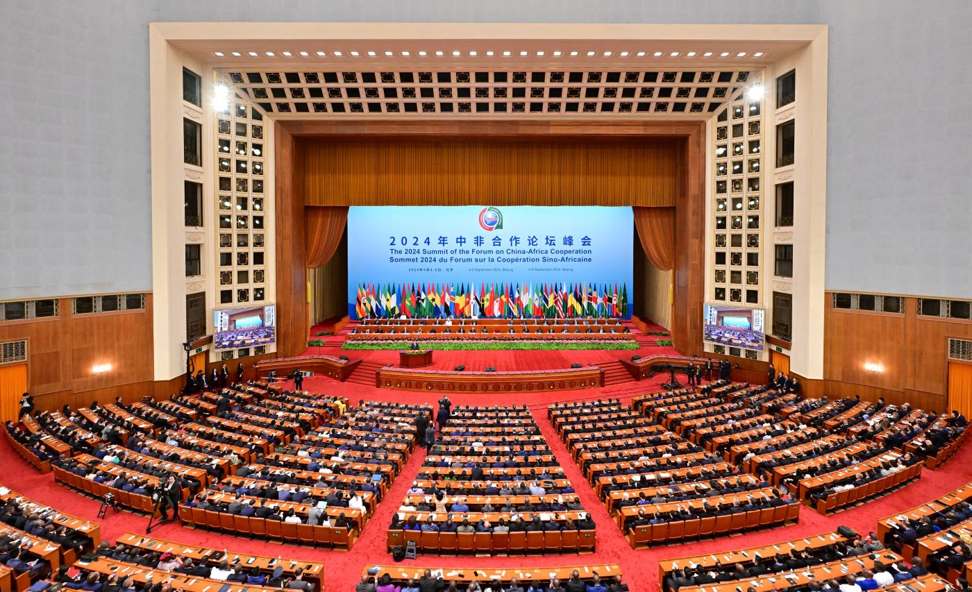 The Summit of FOCAC was held in Beijing from September 4th to 6th.