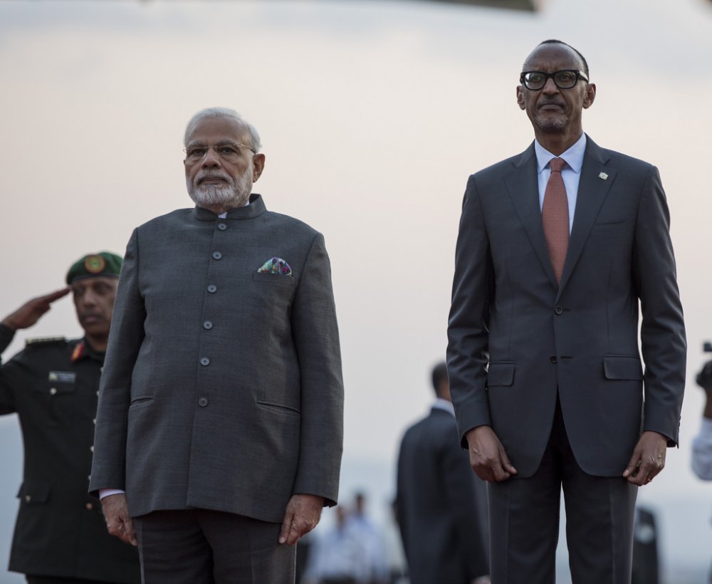 India and Rwanda are countries that share beneficial partnership