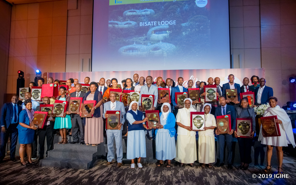 40 hospitality establishments were awarded between 1 (one) to 5 (five) stars by Rwanda Development Board (RDB) 