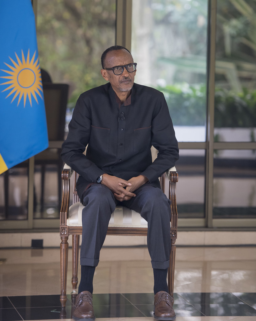  President Kagame said social media is usually a good way to get people to know what's going on elsewhere.