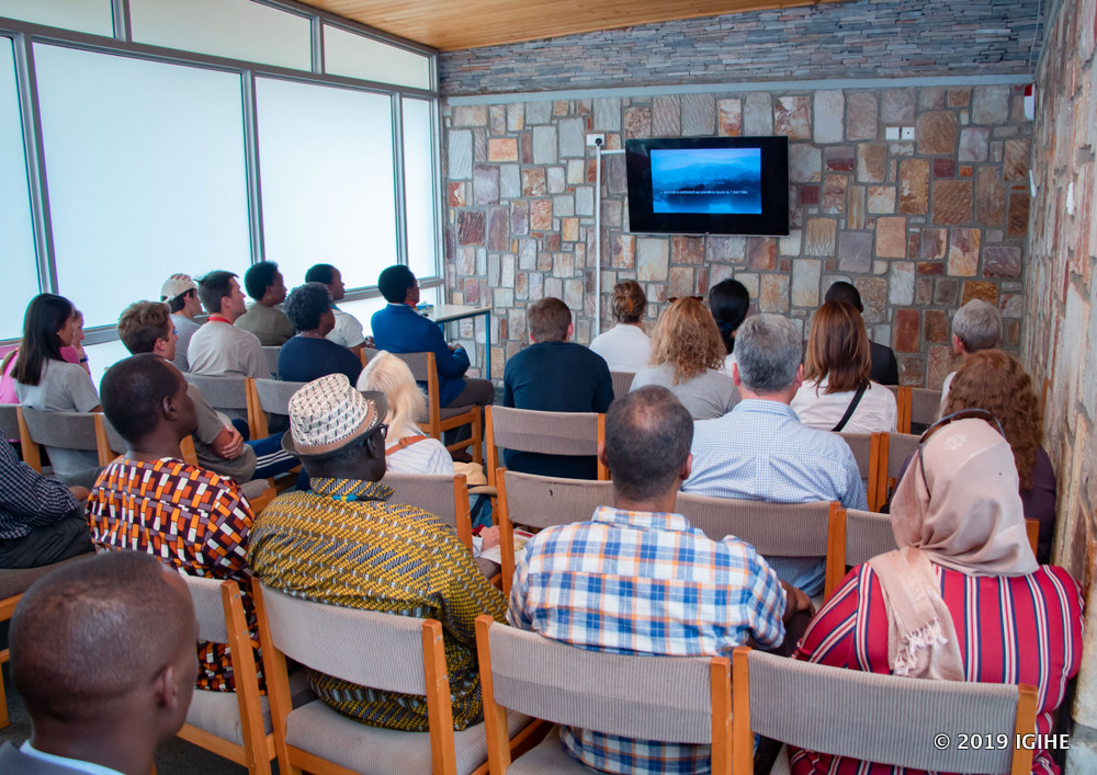They were taken through the history of the 1994 Genocide against the Tutsi. They watched a film on genocide and testimonies of the heinous killings which took lives of over 1 million victims