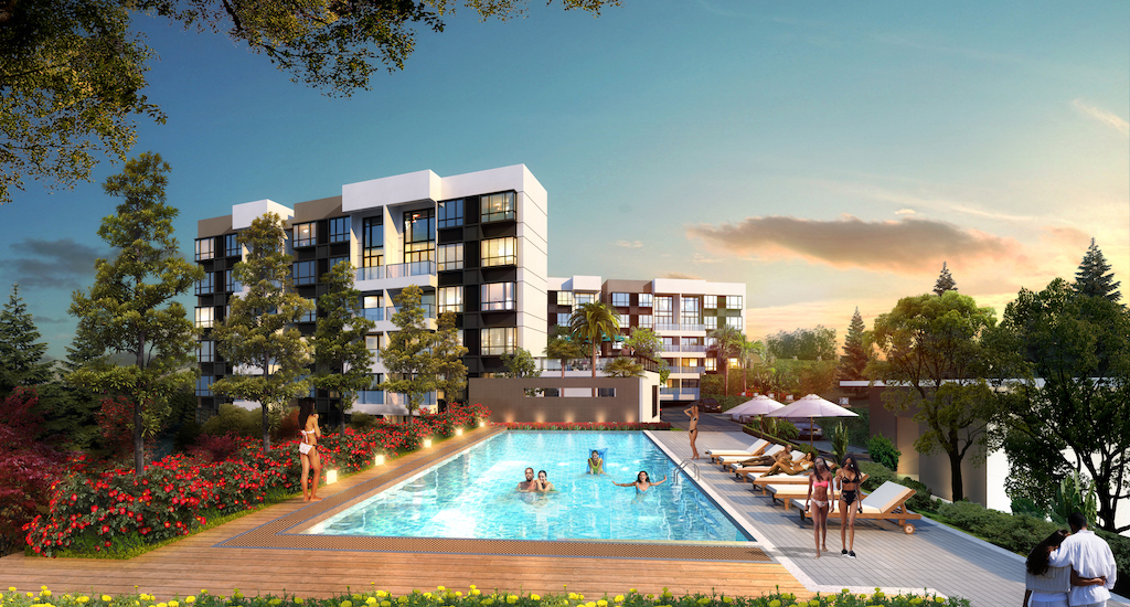 Occupants of the Elisabeth Golf Apartments will have access to facilities like gym, a swimming pool, and a children’s play area