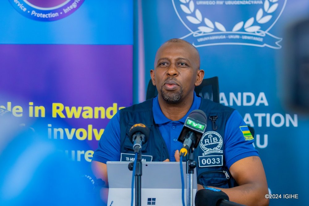 RIB Spokesperson, Dr. Murangira B. Thierry, warned those who steal from people through deceitful means, stating that they will undoubtedly all be caught and held accountable for their crimes.