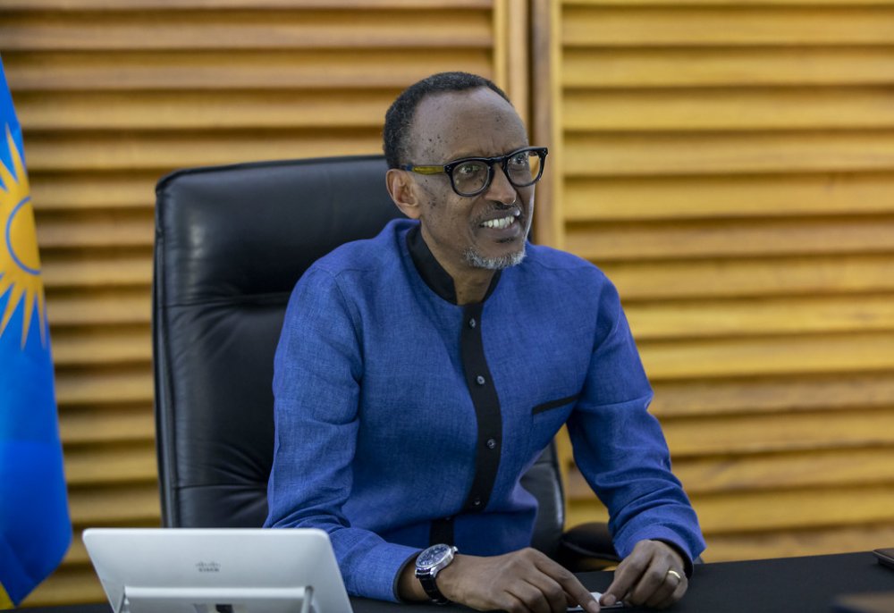 President of the Republic of Rwanda, Paul Kagame.