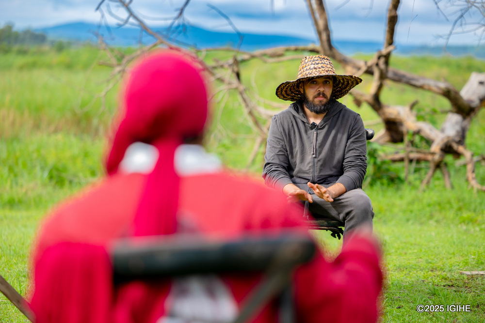 Shodzha Aldin Rashyd during an interview with IGIHE.