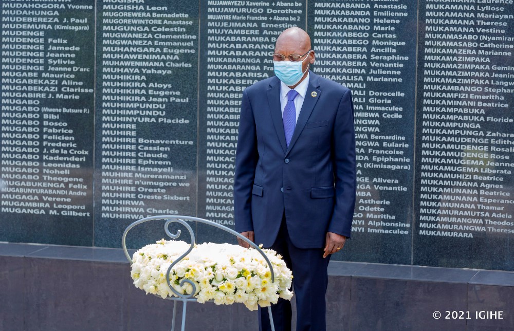 The President of Senate, Dr. Augustin Iyamuremye has urged politicians to draw inspiration from fellows that were killed over their beliefs which differed from the Government which prepared and executed the 1994 Genocide against Tutsi highlighting that Genocide was a result of bad leadership.
