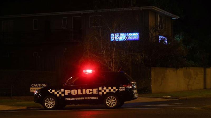 The Buckingham Serviced Apartments in Melbourne after the shooting on Monday
