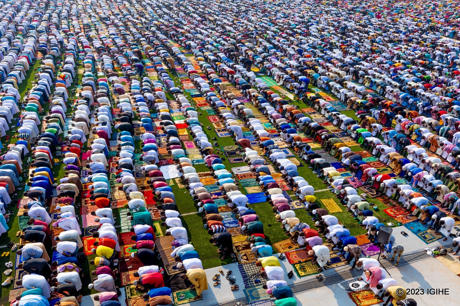 Eid al-Adha celebrations at national level took place at Kigali Pele Stadium.