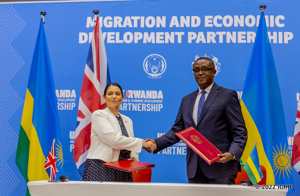 The Migration and Economic Development Partnership between Rwanda and UK was signed in April 2022.