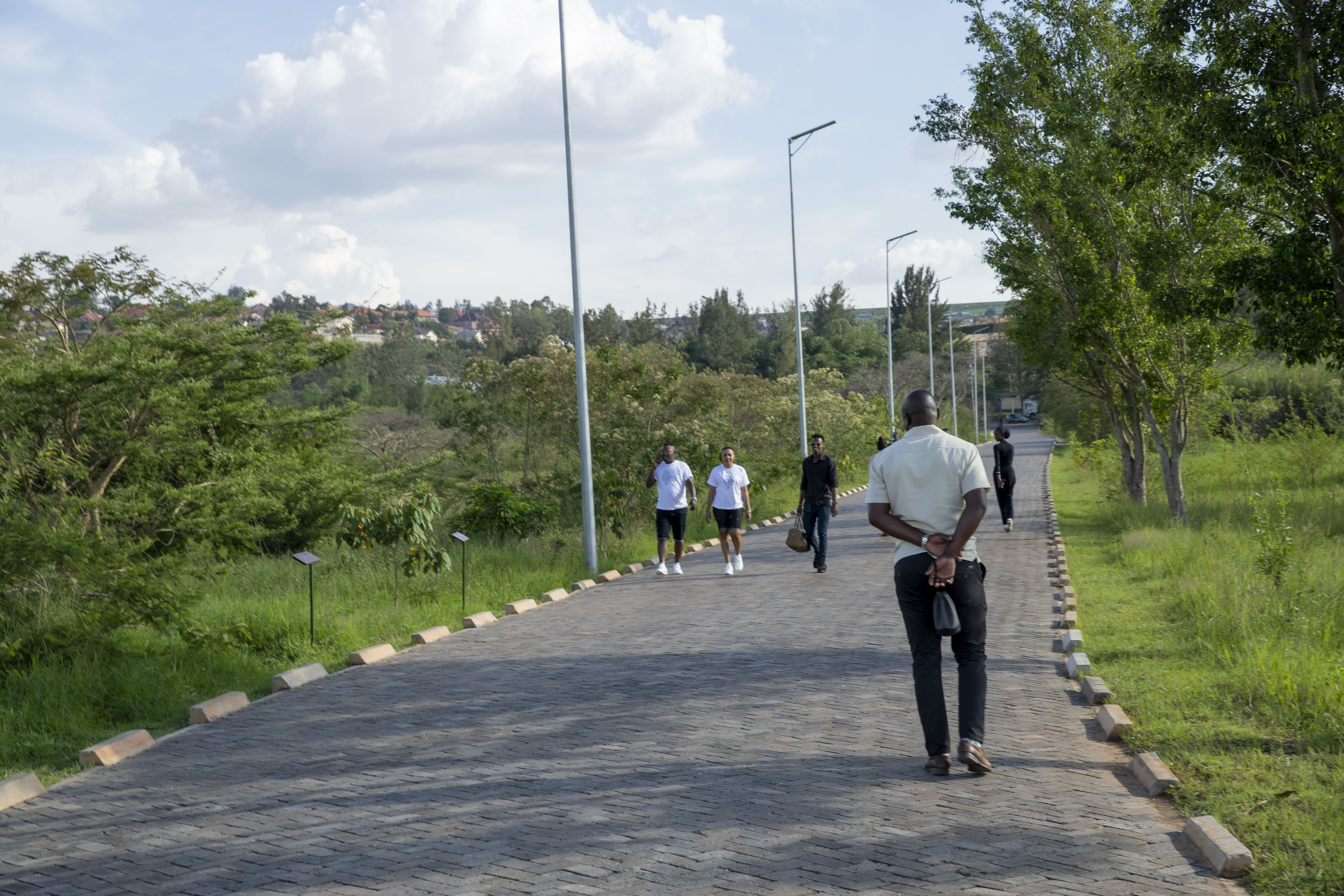 Nyandungu wetland has been restored into a healthy urban wetland eco-tourism park. 
