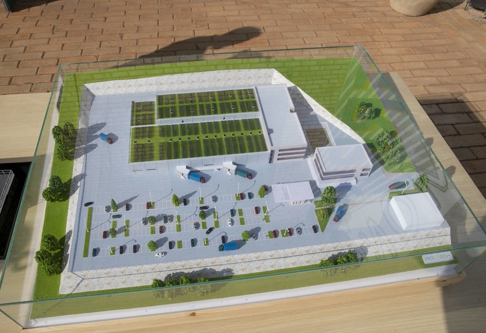 BioNTech facility under construction in Kigali Special Economic Zone in Masoro. 