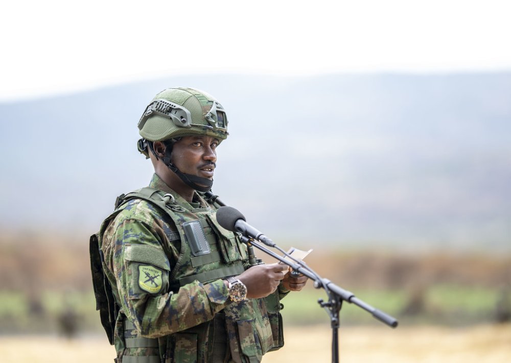 Brig Gen Pascal Muhizi is the commander of Second Division. 