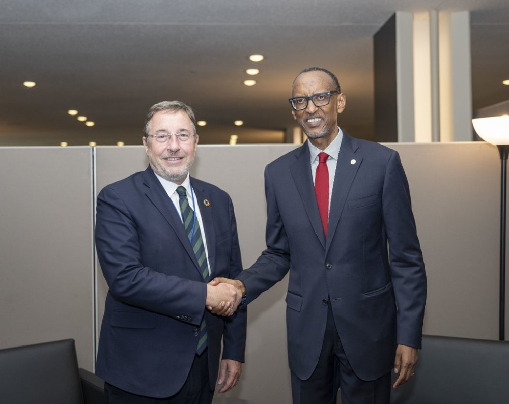 The President also met with Under-Secretary-General United Nations Development Programme (UNDP) Administrator, Achim Steine.