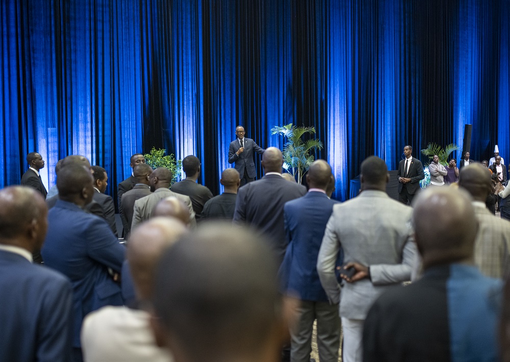 President Kagame proposed that parts of Ntare School, including dormitories, laboratories, and sports fields, should be named after alumni who have performed exceptionally well.