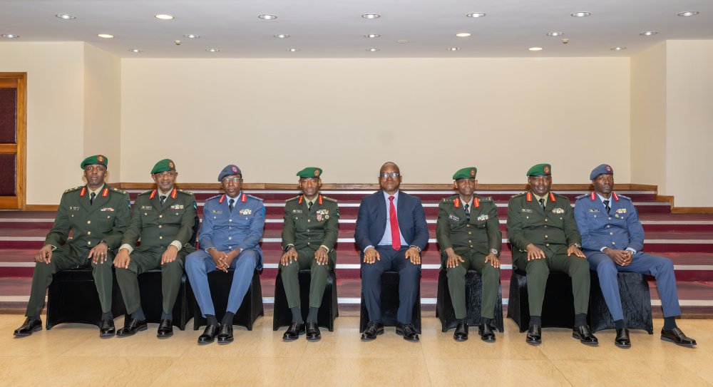 Five Generals among over 1100 RDF personnel granted retirement 