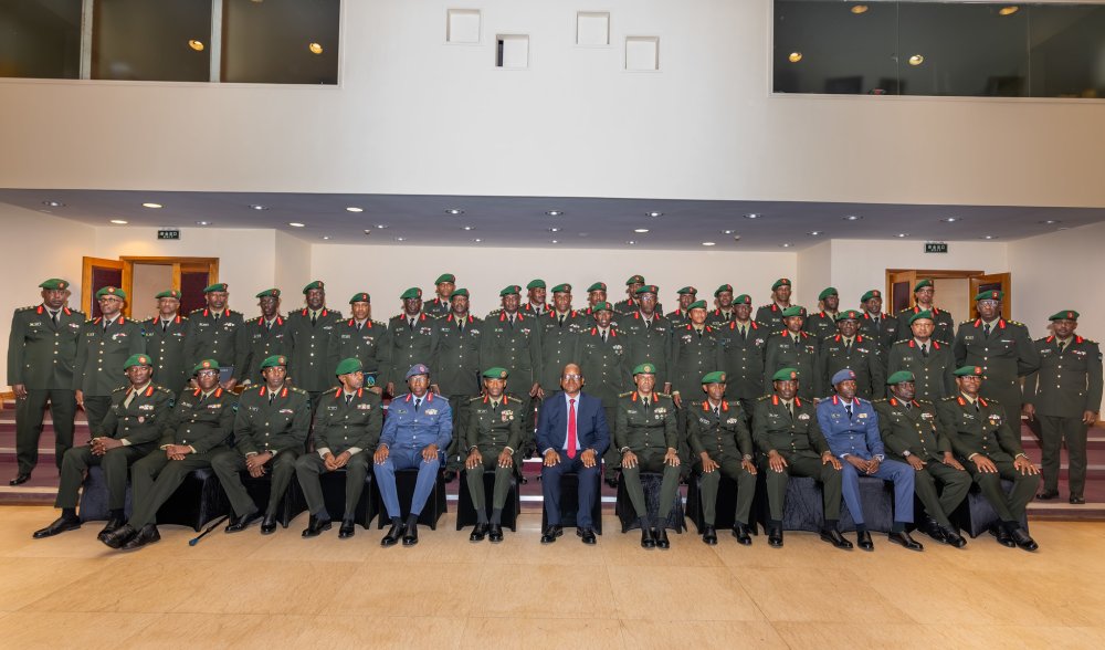 President Kagame also approved the retirement of 170 senior officers