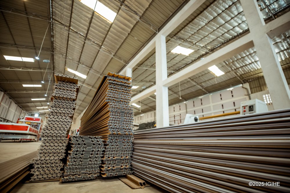 The factory will bolster Rwanda’s construction sector with a new supply of locally manufactured finishing materials.