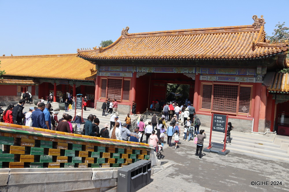 Known as the Palace Museum, the Forbidden City stands as a beacon of China's extensive history and cultural legacy.