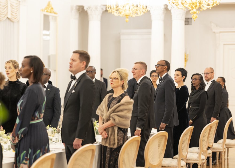 The dinner followed a series of discussions between the two Presidents. 