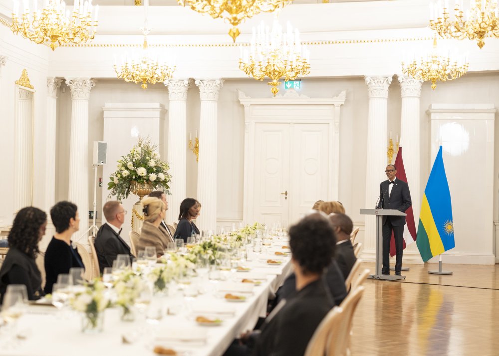The dinner was attended by high-ranking officials, including Rwanda's Minister of Foreign Affairs, Amb. Olivier Nduhungirehe, and Minister of National Unity and Civic Engagement, Dr. Jean Damascene Bizimana.