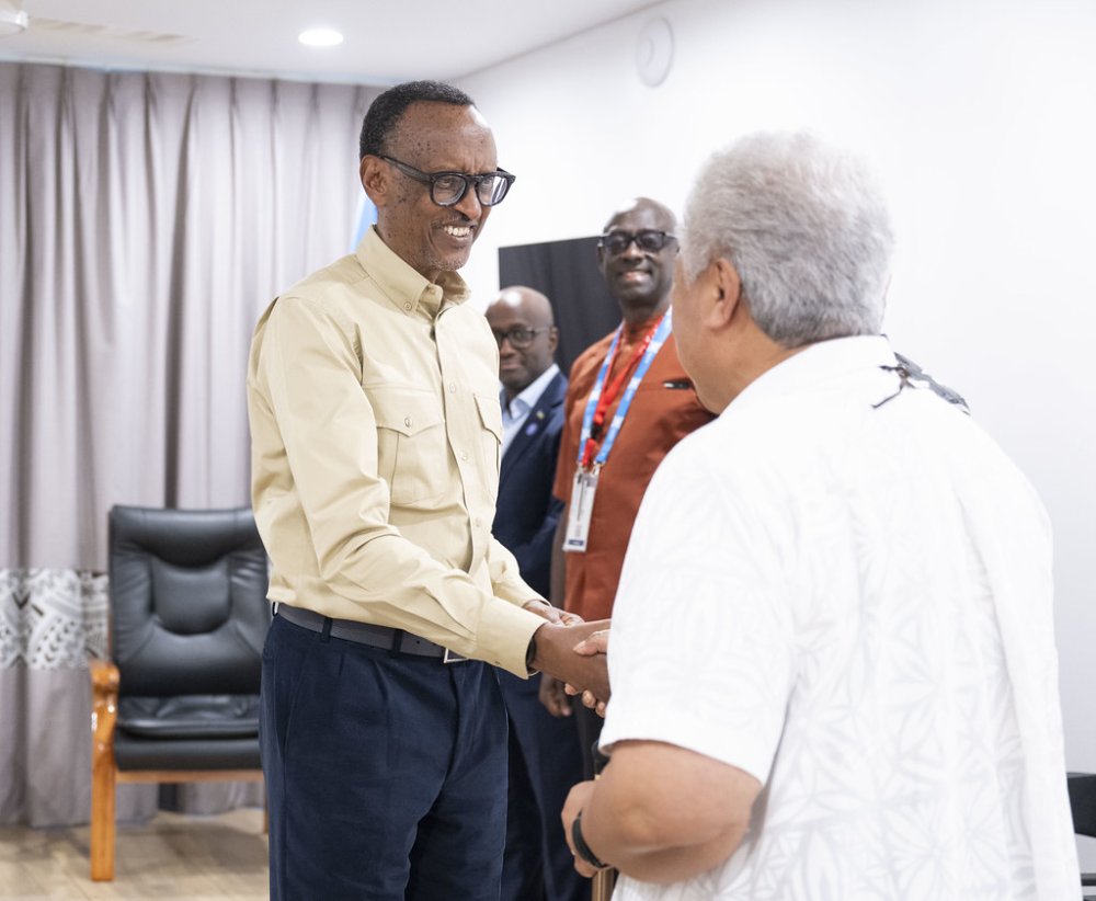President Kagame has held talks with the Prime Minister of Samoa.