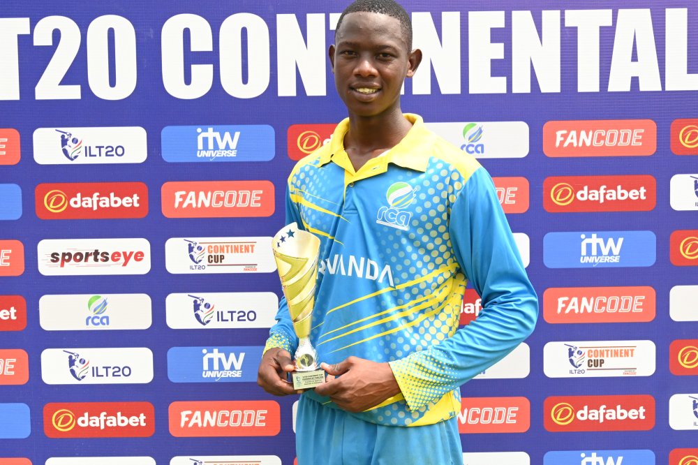 Rwandan player Rukiriza Emile was named Player of the Match.