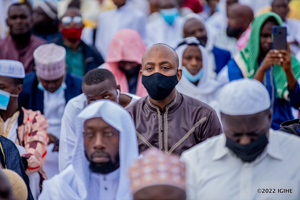 FERWACY President, Abdallah Murenzi was among those who turned up at the stadium for prayers.