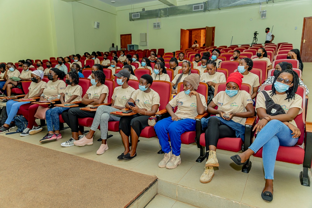 Participants of the event following presentations.  