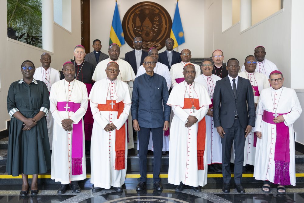 President Kagame has met with Catholic Bishops attending SECAM Assembly