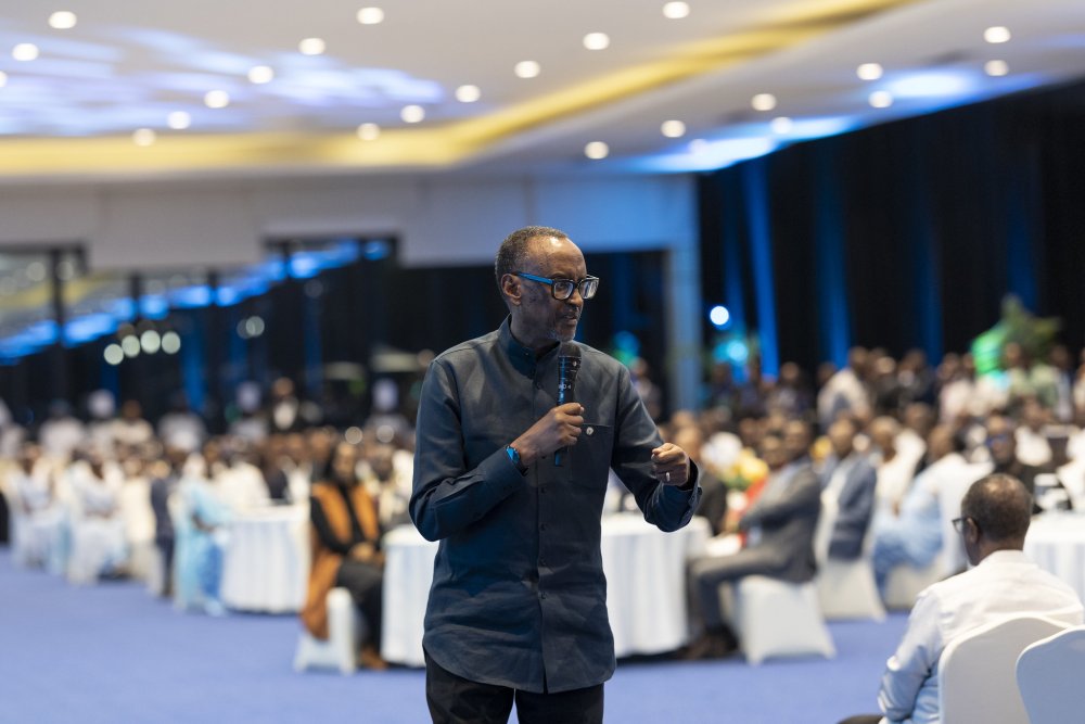 President Kagame said he has no plans to groom Ange Kagame to succeed him.