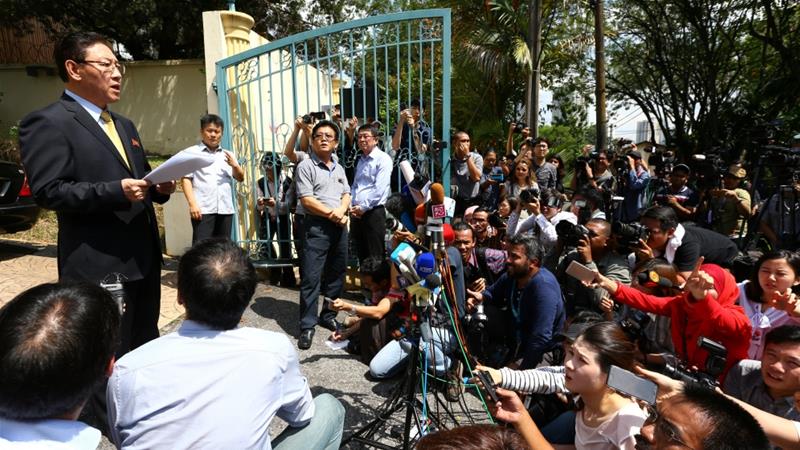 Kang Chol says Malaysia colluded with "hostile forces"