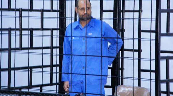 Saif al-Islam Gaddafi, son of late Libyan leader Muammar Gaddafi