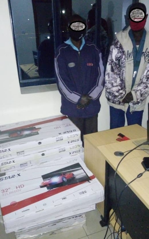 Police in Rubavu District have impounded ten flat television sets, which were smuggled into the country through an illegal border point