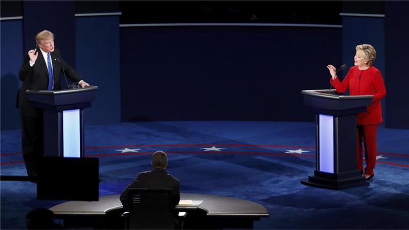 During a presidential debate, Trump said not paying taxes made him 'smart'