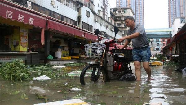 Power supplies had been cut off in some parts of Xiamen