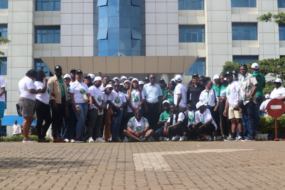 Participants of the conference toured different places including premises of Kigali Independent University.  