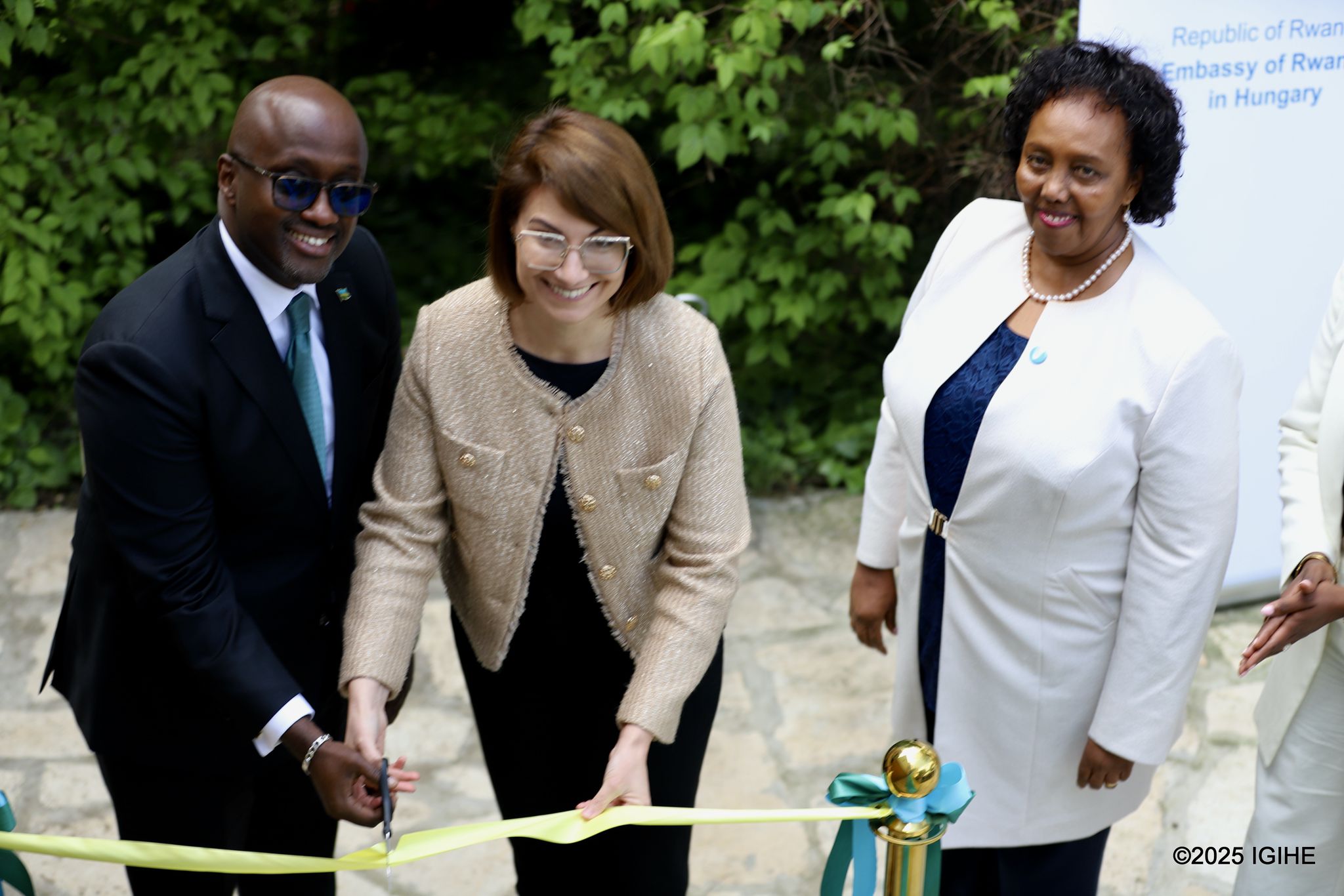 The inauguration ceremony, held on Monday, was presided over by Rwanda’s Minister of Foreign Affairs and International Cooperation, Olivier Nduhungirehe, who is on a two-day official visit to the Central European country.