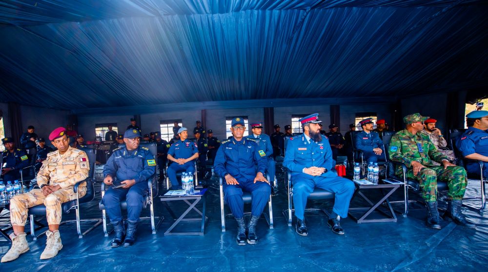 The closing ceremony was held at the Counter Terrorism Training Centre (CTTC) Mayange in Bugesera District.