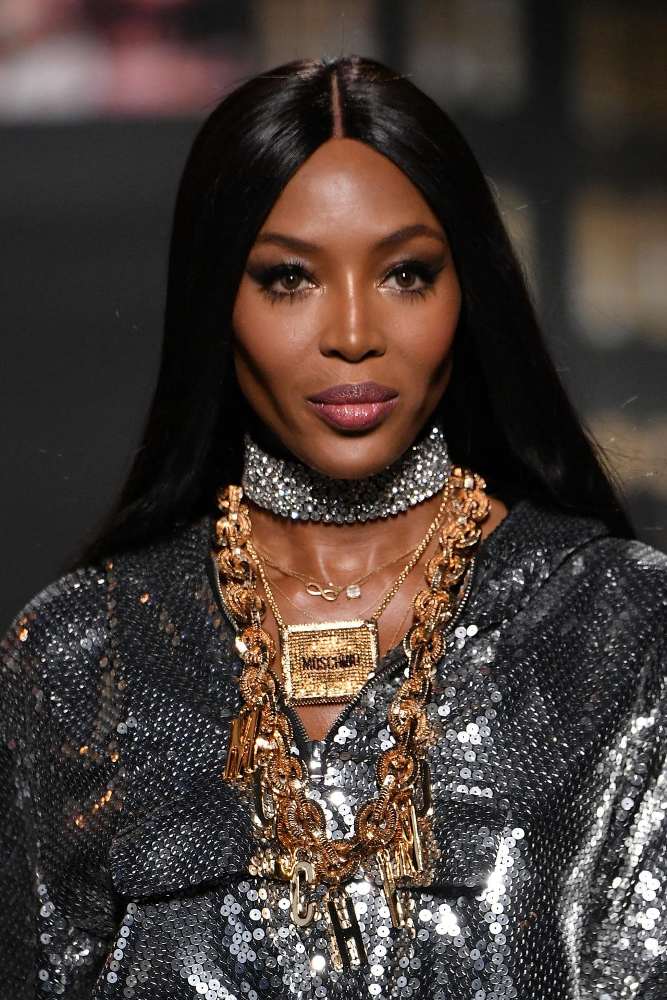 Naomi Campbell: English supermodel, actress, and businesswoman.