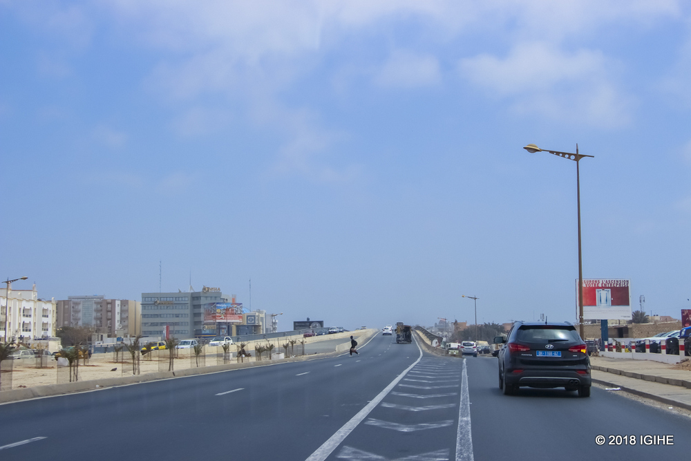 On you route to the airport or to Saly; you are allowed to drive up to 110 kilometers